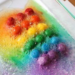 Scented Rainbow Science and Sensory Play