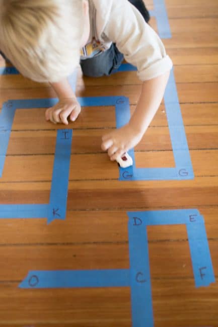 This is such a simple and fun maze activity for learning letters or numbers!