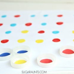 Visual Tracking with Bottle Caps
