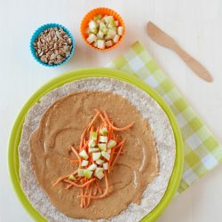 Carrot and Apples Wrap