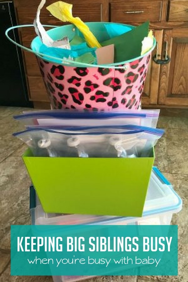These 7 activity ideas will help to make the transition easier and to help your special time with the baby be a special time for your older kids as well.