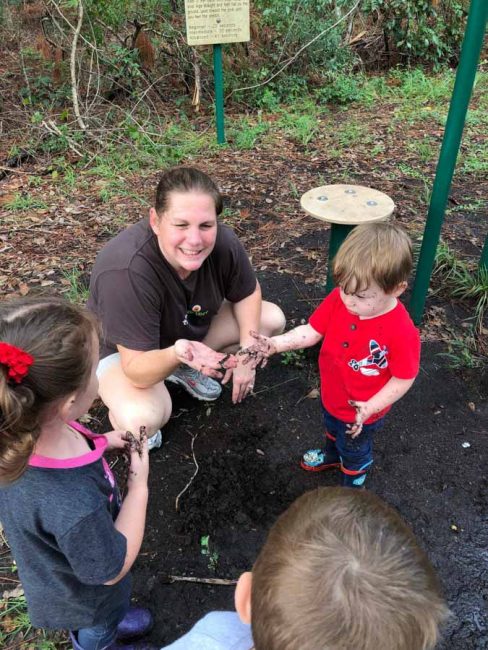 Member of the Month Heather loves to explore nature with her children.