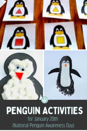 Penguin activities are perfect for a fun day of winter learning!