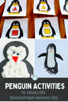 Penguin activities are perfect for a fun day of winter learning!