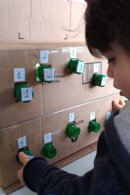 Build number recognition with a DIY number matching box