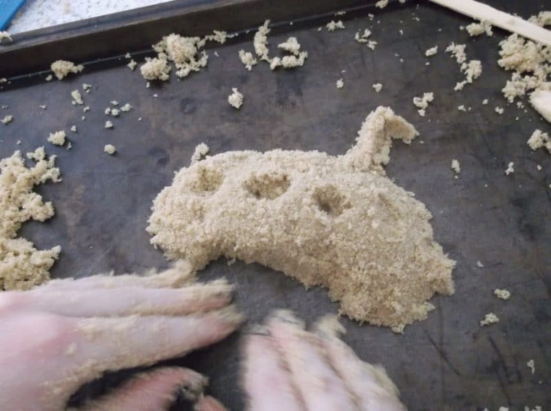 Make more than just brown sugar sand castles for indoor beach fun. You can mold this edible sand into almost any shape!