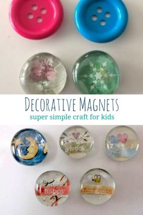 Perk up your fridge with decorative magnets