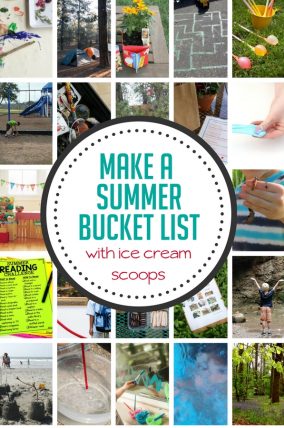 Make an ice cream scoop list to plan your spring and summer family fun