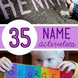 Hands On As We Grow- 35 Name Activities