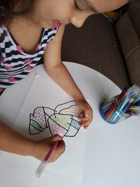 Let your child's creativity soar with Zentangle drawings!