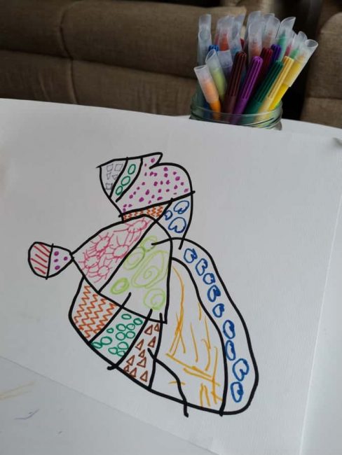 Let your child's creativity soar with Zentangle drawings!