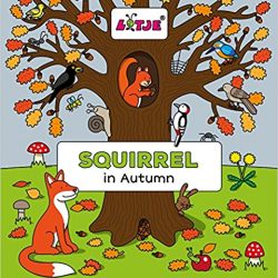 Squirrel in Autumn by Lizelot Versteeg