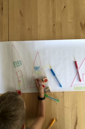 creating pictures with art dice
