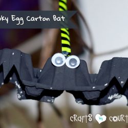 Another Egg Carton Bat- Crafts by Courtney