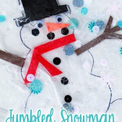 Jumbled Snowman- Playground Park Bench