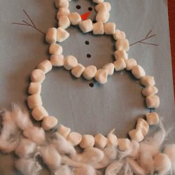 Marshmallow Snowman- Hands On As We Grow