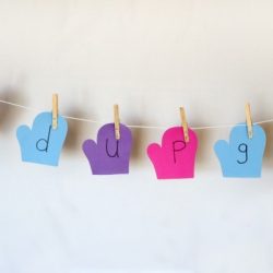 Mitten Letter Match- Fun Learning for Kids