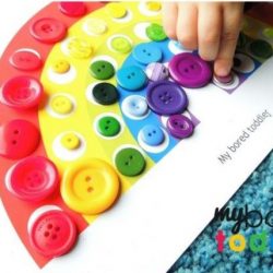Dotted Rainbow- My Bored Toddler