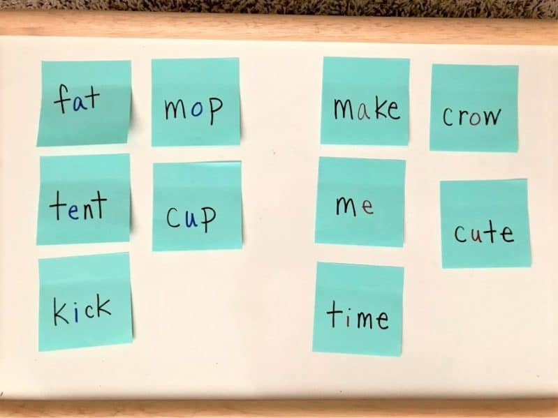 Work on vowel sounds with a fun vowel hunt activity for preschoolers!