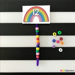 Rainbow Counting- Modern Preschool