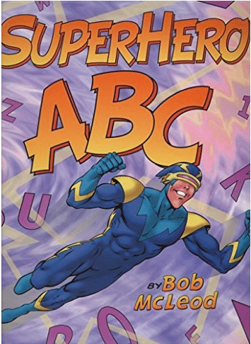 It's a bird, it's a plane, it's superhero ABCs for your little hero at home!