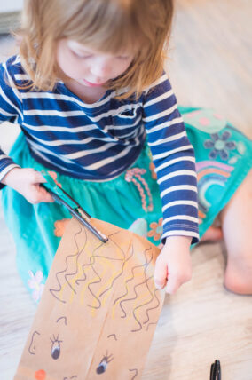 PAPER BAG HAIRCUTS ACTIVITY