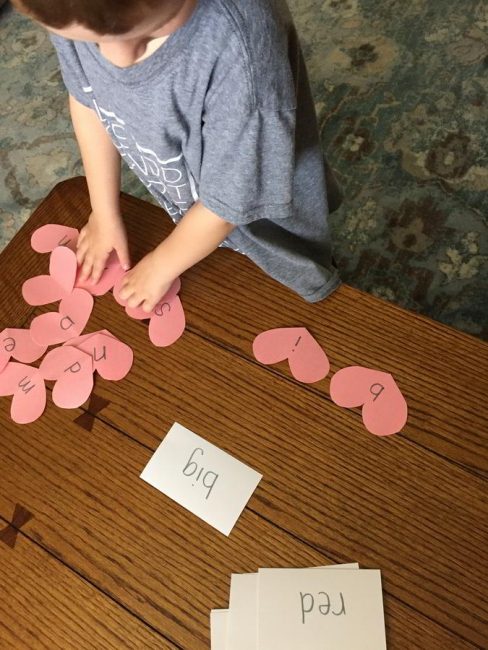 Try this simple sight word activity for Valentine's day to keep learning engaging and lighthearted.