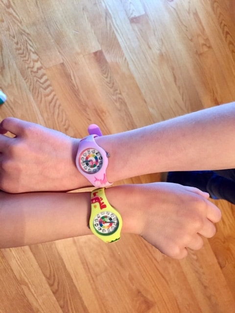 Try a cool preschool watch to help your child tell time and take turns with siblings or friends!