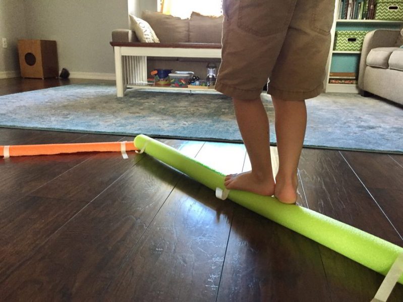 Get active indoors with these three fun ways to use pool noodles! These pool noodle activities are so simple to put together, and your kids will love them!
