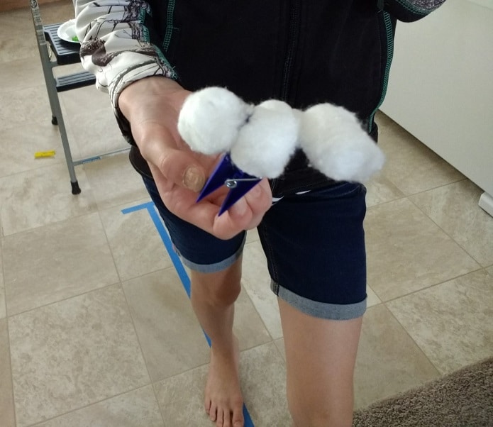 Can your kids complete the cotton ball transfer challenge?