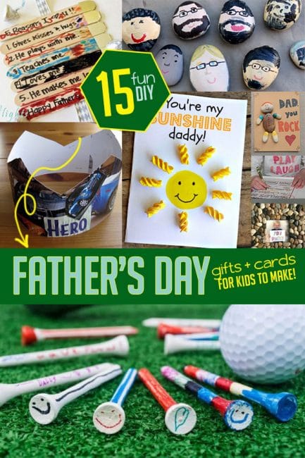 15 DIY Father's Day Gifts for Kids to Make - Hands On As We Grow®