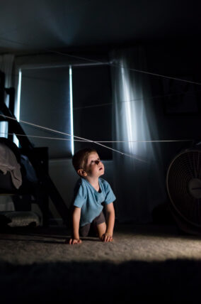 Not-So-Spooky Spider Hunt in the Dark!