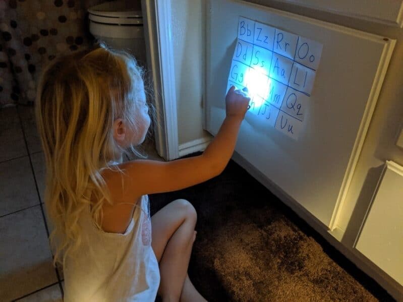Shine a light on learning with an in the dark scavenger hunt!
