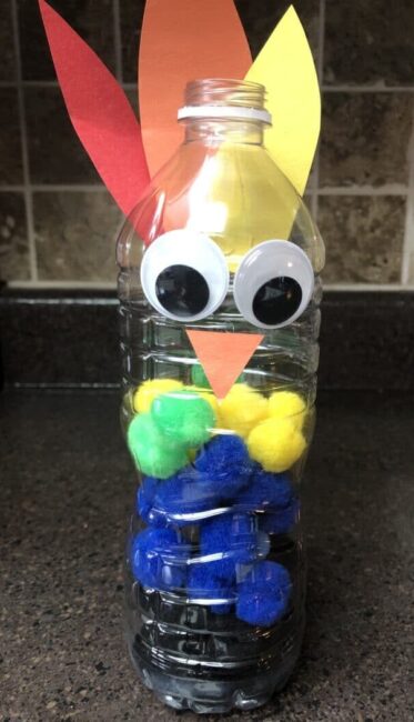 Get some fine motor practice with a feed your turkey transfer game for kids