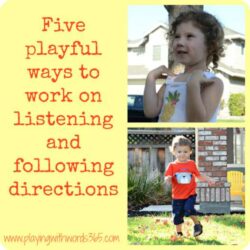 5 Playful Ways to Work on Listening