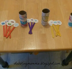 Toilet Paper Activity to Learn Seasons from Dabbling Momma