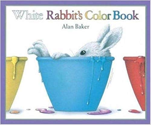White Rabbit's Color Book. Super cute book to help learn colors.
