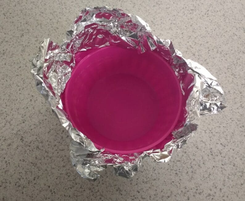 Unwrap to remove the bowl