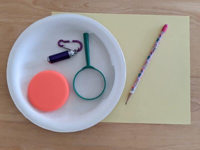 We love a good science activity that uses supplies we already have at home like this one!