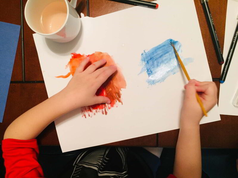 This simple President's Day preschool art activity is perfect to learn about history!