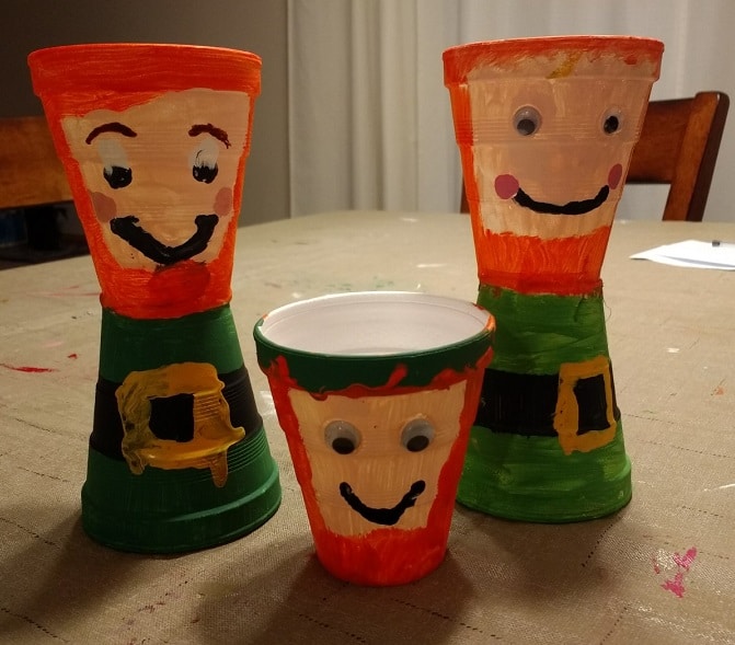 Our leprechaun craft for St. Patrick's Day was so fun and simple!