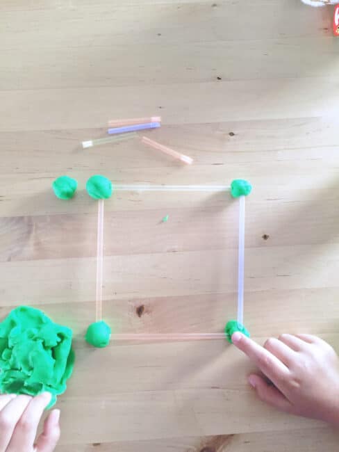 Our Member of the Month Ashley loves this hands-on building activity for little ones!