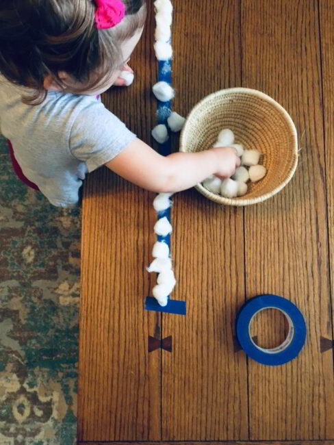 Try a fun fine motor activity with a few simple supplies!