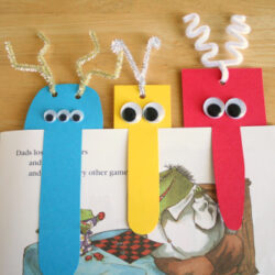 Make and Takes- Monster Bookmark