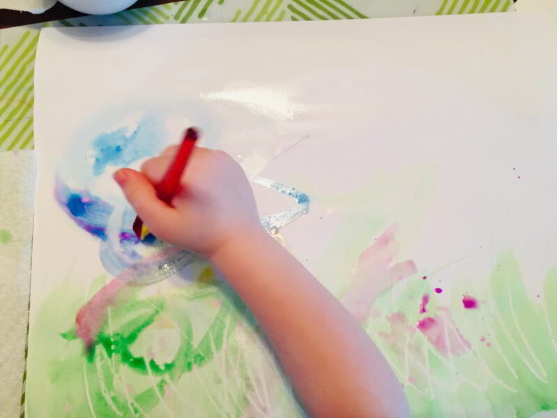 Watercolor wash technique for kids to learn -- 5 of them!