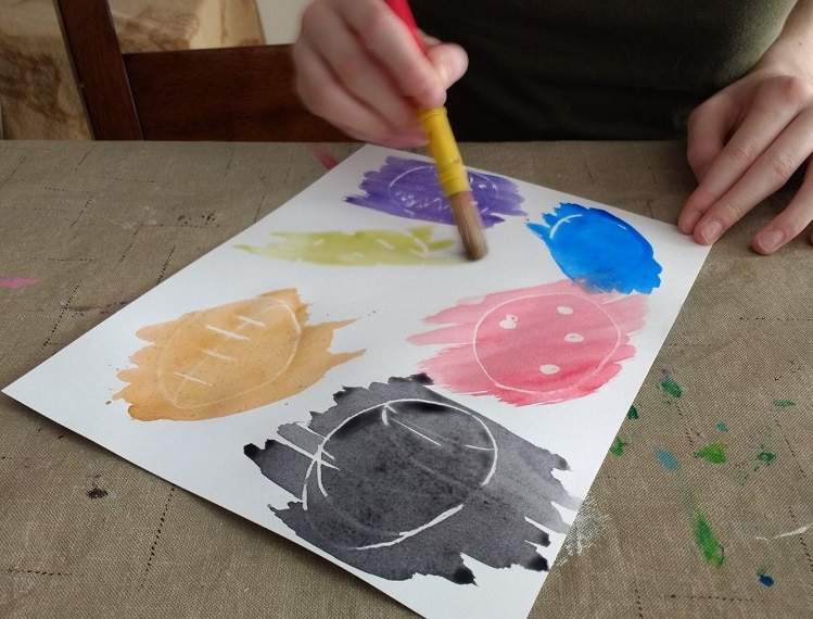 Watercolors and White Crayons, Kid's Corner
