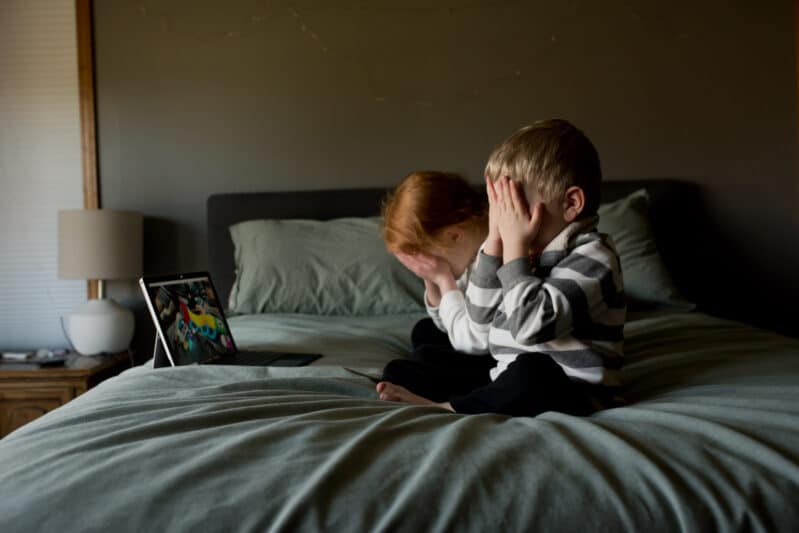 play the what's missing game over facetime or skype - a fun game for kids to play when you can't get together in person