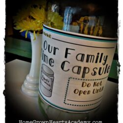 Family Time Capsule - Home Grown Hearts Academy
