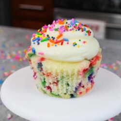Funfetti Cupcakes - Chelsweets