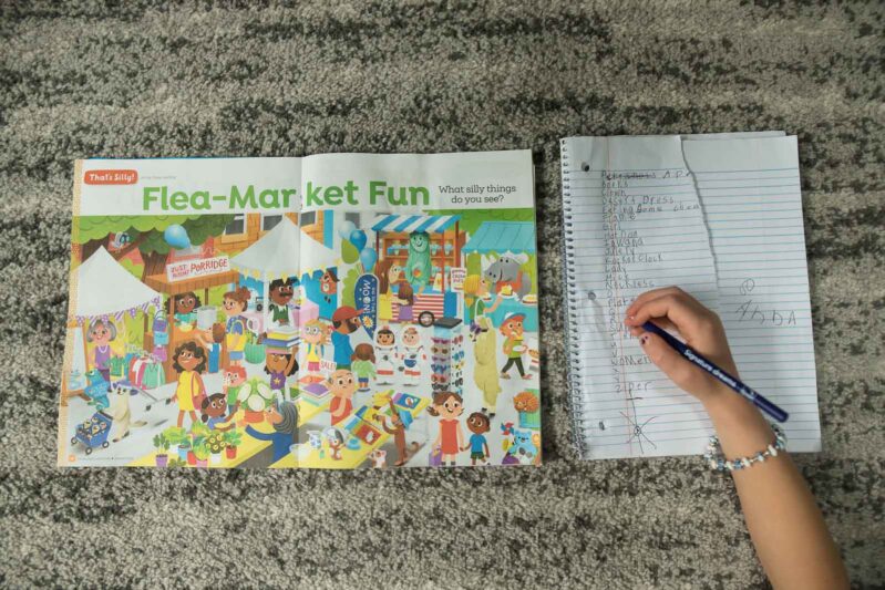 Practice letter sounds and writing with the fun and easy scavenger hunt game.